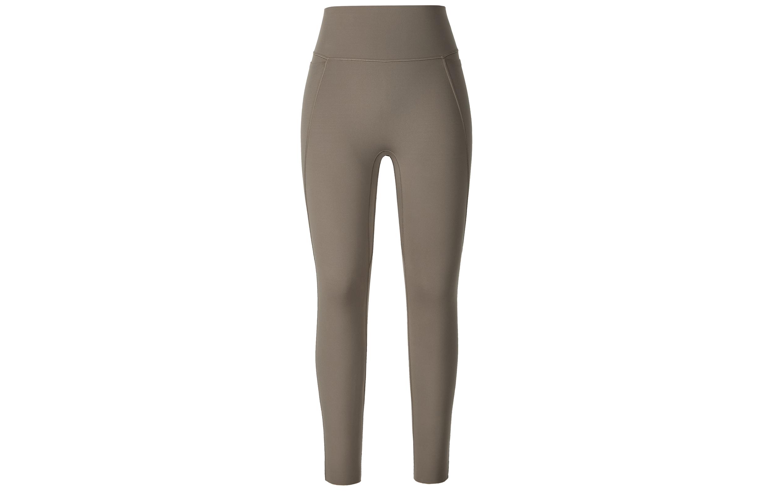 Nike AS W NK DF UNVRSA HR 7/8 TGHT Casual Pants Women s Beige Shades HQ6814-233 L