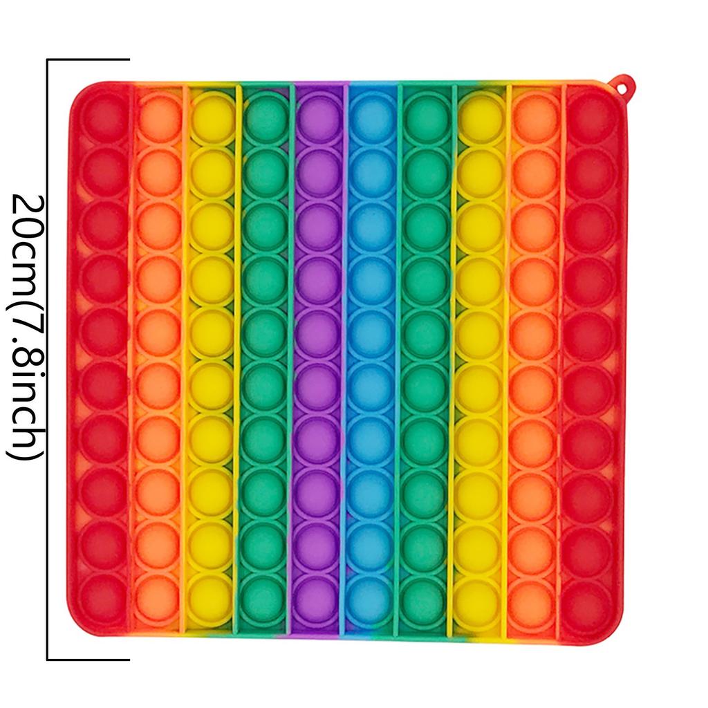1PC Push Bubble Sensory Toy Special Needs Stress Reliever