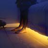 Single Double Human Sensing Light Tape Set Motion Activate Under Bed Stairs Corner Passageway Lighting Automatically Turn on off