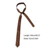 Casual Long Cashew Print Tie Soft Belt Narrow Tie Adjustable Hand Tied Men Necktie Unisex
