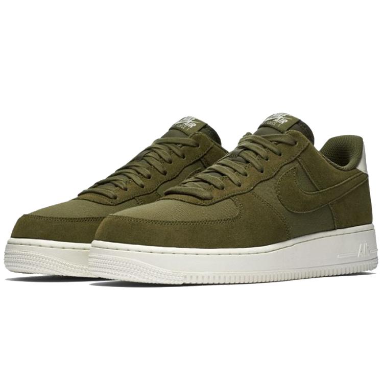 Nike Air Force 1 Low Suede Verde Oliva Medio AO3835-200