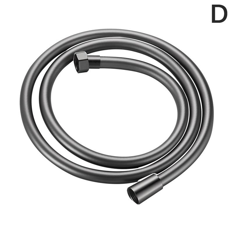 1.5/2M Pvc Handheld Shower Hose Gi/2 Universal Interface High Pressure Thickening Flexible Anti Winding