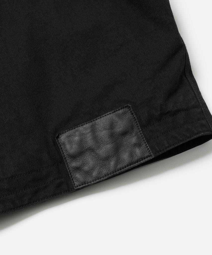 Frizmworks Heavy Canvas Destroyed Work Jacket _ Black