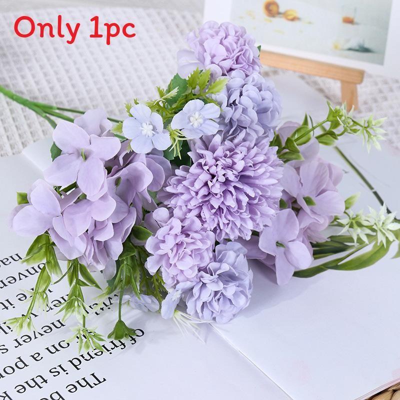 Realistic Silk Rose Bouquet For Outdoor Events And Home Decoration