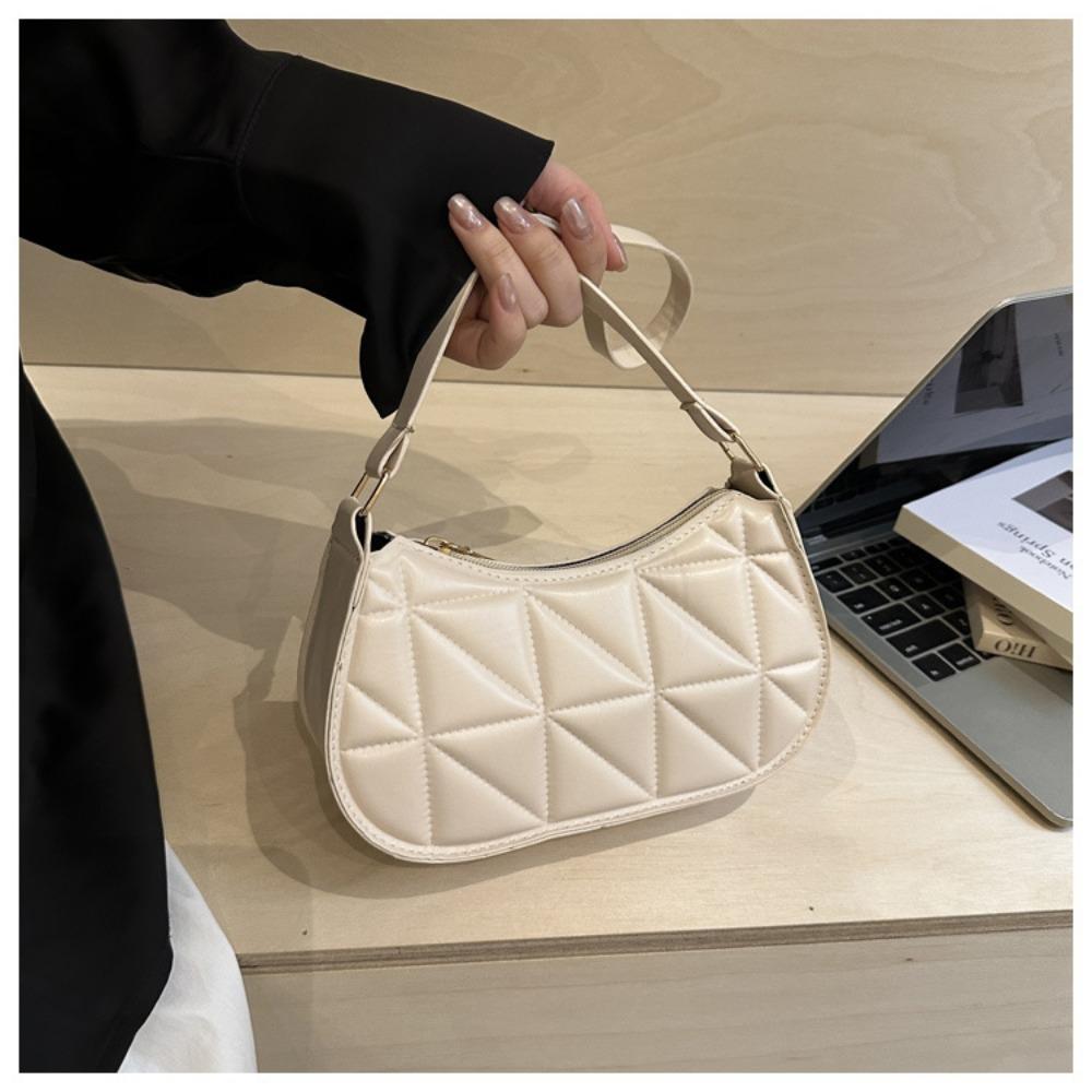Niche Design Casual Handbag, Vintage Simple Shoulder Underarm Bag Fashion Daily Commute Crossbody Purse