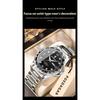 POEDAGAR Fashion Luxury Man Clock Waterproof Luminous Date Week Wristwatch Stainless Steel Quartz Business Watches for Men
