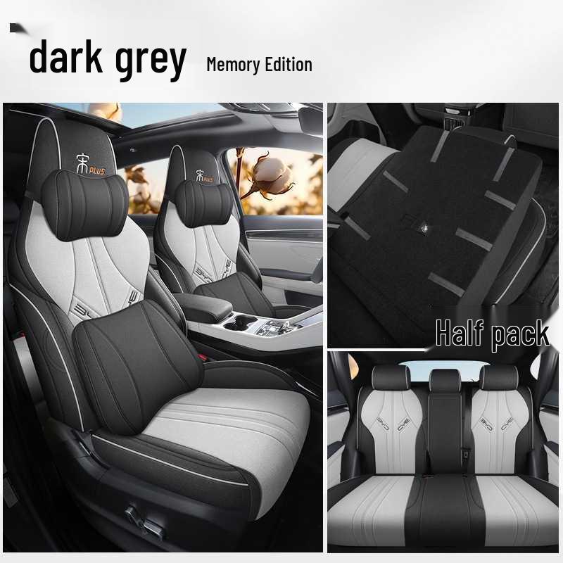 BYD Song Plus EV Seat Covers: Four-Season Linen Full Coverage Cushions
