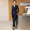Women's Professional Wrinkle-Free Blazer and Trouser/Skirt Two-Piece Suit
