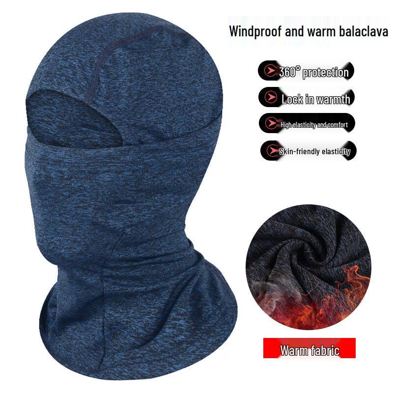 YUE TUSEN Winter Thermal Windproof Balaclava синий