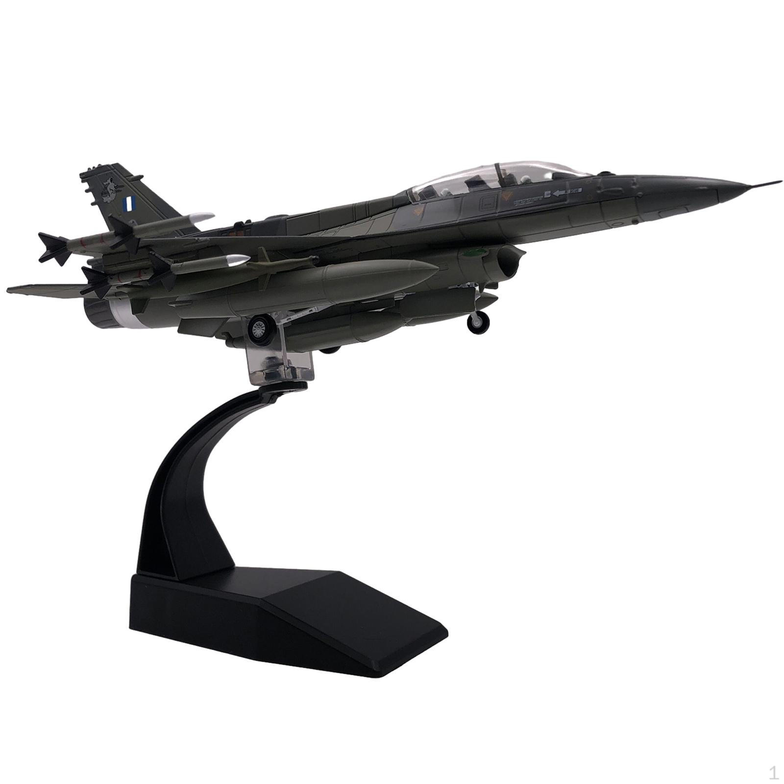1:72 F16 Литая модель истребителя с подставкой Настольный декор Авиация Памятная Стимулированный самолет