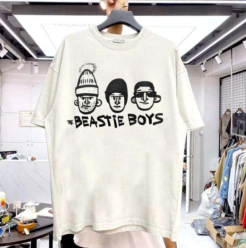 The Beastie Boys band rare design White T shirt 90s Classic Style S5XL Unisex T-Shirt XXL