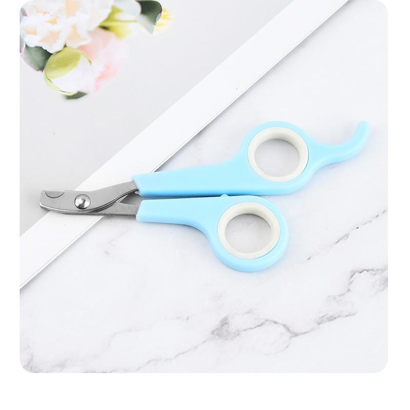Pet Nail Clippers Stainless Steel Dog Cat Claw Trimmer Small Animal Grooming Scissors for Squirrels Paw Care Cutting Tool