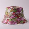Digital printing small edge bucket hat spring and summer double-sided can wear outdoor sunshade basin hat spot