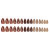 Fake Nail Wearing Nail Fake Nail Butterfly Irregular Detachable Nail Patch Simple Nail Patch 30 Pieces