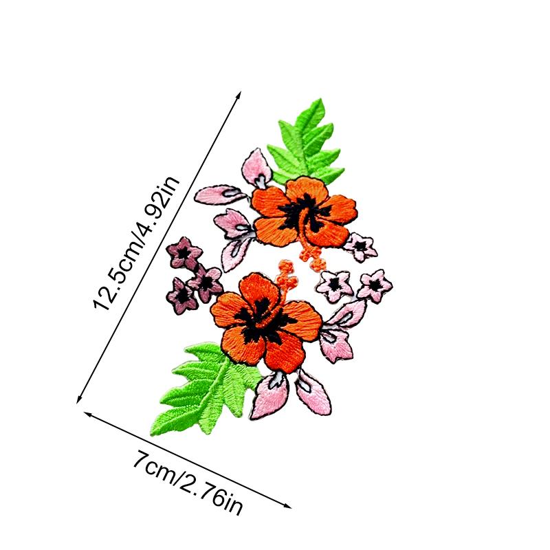 

1 шт. Патч Ципао Faishon Цветочный патч Мультяшная вышивка DIY Патч с птицей Тканевая наклейка Украшение для одежды