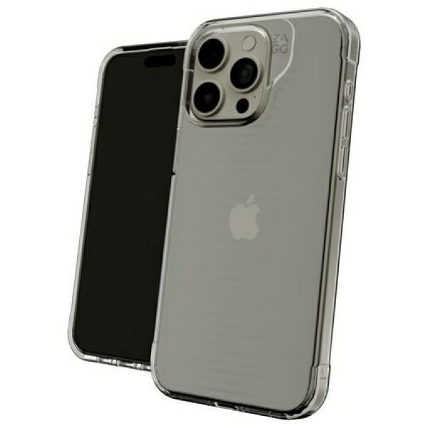 Zagg Luxe Case For Iphone 15 Pro Max      Transparent/Clear