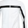J.Lindeberg Striped Letter Print Stand Collar Zip Long Sleeve Jacket Men jackets White GMJS03873-0000
