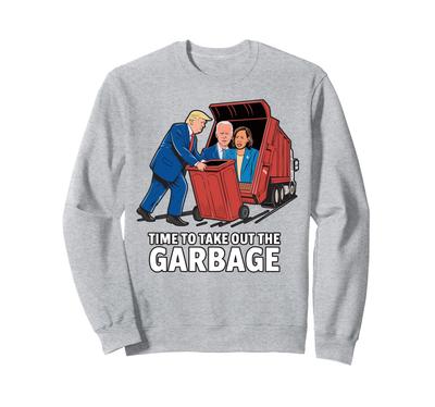 Donald Trump Clean Up Republican Trump Supporter Sweatshirt