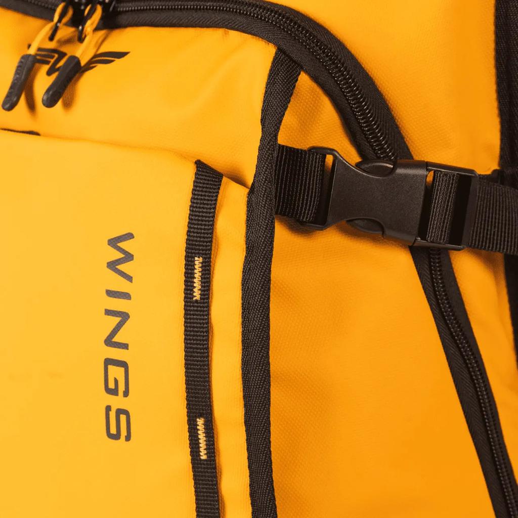 Wings Travel Backpack Rook Yellow