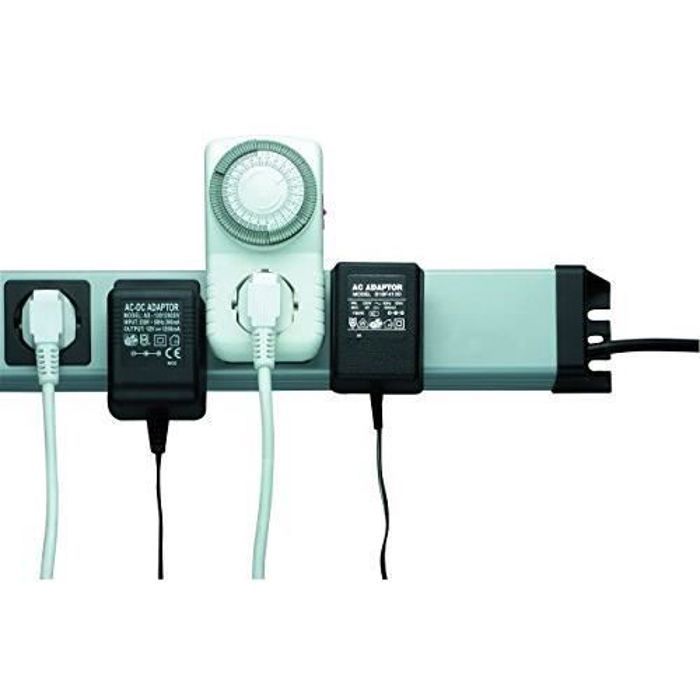 Multiprise - kopp - powerversal - 8 prises - 1,40 m - 3600 w - 16 a - ports 90°