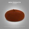 Wool Beret Women'S Autumn And Winter Warm British Retro Bud Japanese Versatile Painter Hat Literary Solid Color High Quality