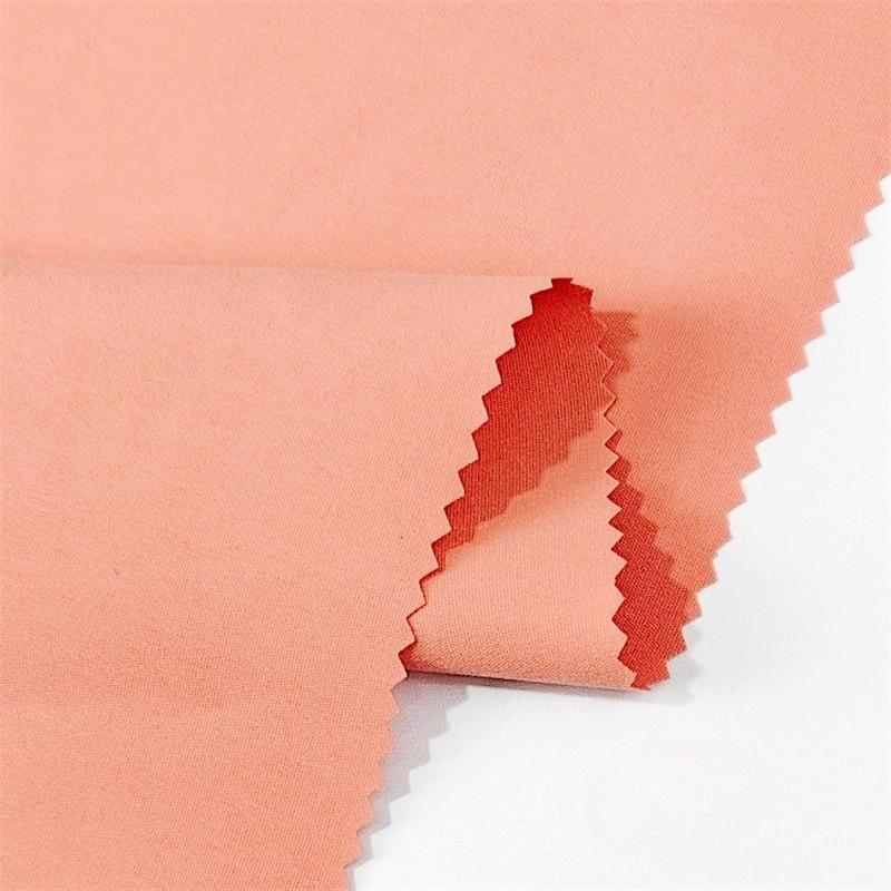 Solid-color Polyester Matte Plain Weave Fabric DIY Windbreaker Jacket Style Overcomes Cotton-padded Dress Shirt Jacket Fabric