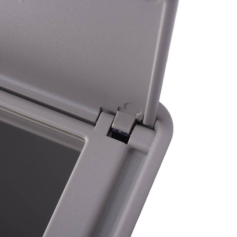 Gray Right Side Sun Visor Shade Makeup Mirror Frame Cover New Fit for Mercedes Benz E Class W212 CLS W218 2011 2012 2013 2014