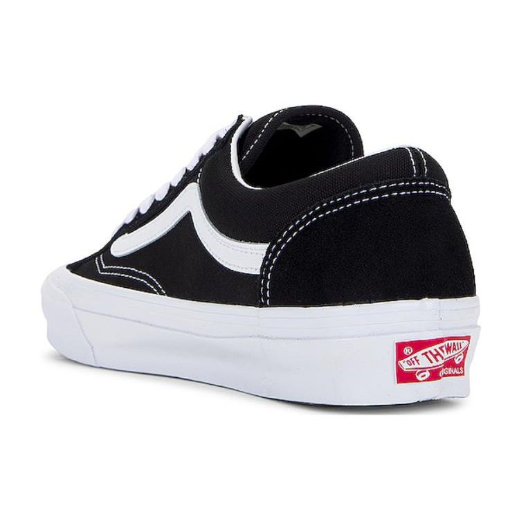Vans OG Style 36 LX Black White Unisex Sneakers True-White VN0A4BVEBPB