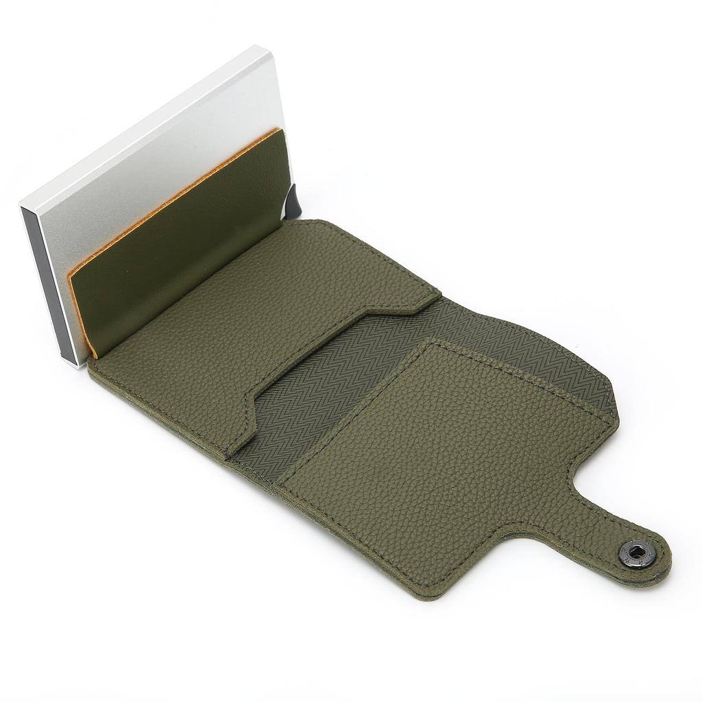Anti Theft Secure ID Cards Wallet Purse Automatic Popping Credit Card Holder Bag