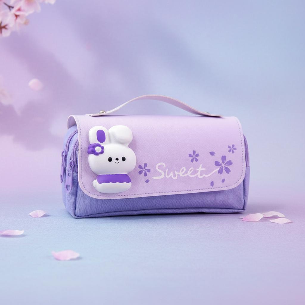 Pencil Pouch With Stress Relief Toys For Students And Office Workers Large Capacity Waterproof Organizer Bag