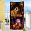 Masha Bear Customize Your Name Beach Towel Super Soft Microfiber Quickdry Fabric Perfect for Traveling Yoga Camping and Swimming