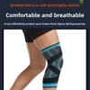 Straps Knee Pads Sports Riding Pressurized Leggings Circle Nylon Knitted Knee Pads Joint Anti-Slip Protector