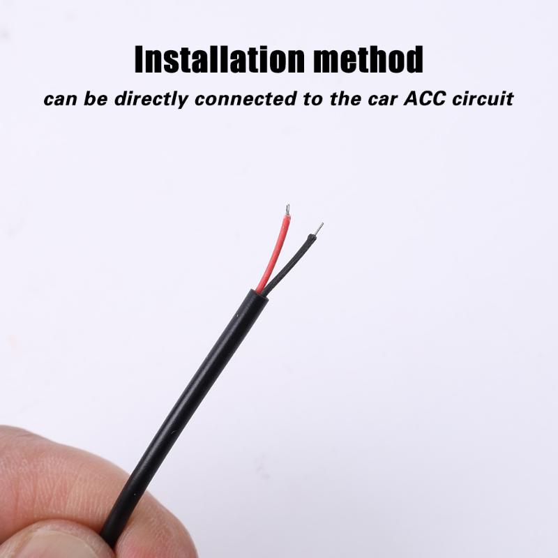 2Pcs Car COB Daytime Running Lights Universal Auto White Lamps Waterproof Fog Lamp Flexible DLR Auxiliary Headlight Accessories