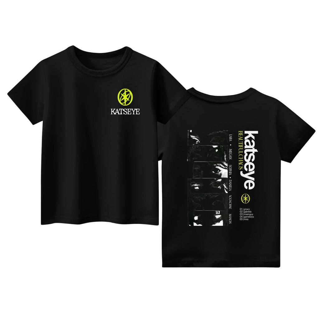 Lässiges, kurzärmliges, bedrucktes T-Shirt mit Rundhalsausschnitt für Kinder