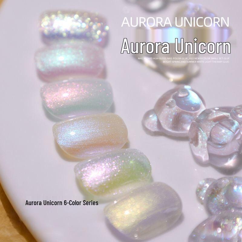 

Гель-лак для ногтей Aurora Unicorn Ice - Коллекция Русалки Весна/Лето 2024