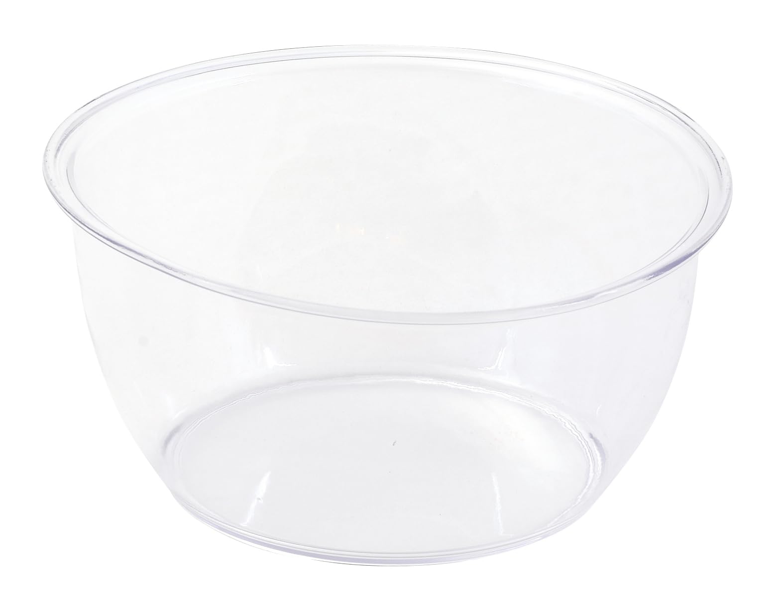 Pearl Metal Ball Bowl 24cm Clear Microwave Safe Made in Japan Durable Lightweight Larashine HC-721