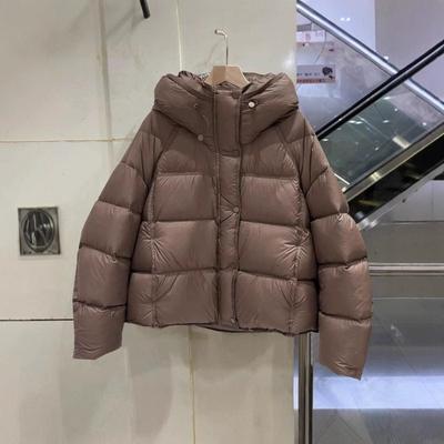 Puff Cotton-padded Clothes Women's Winter New Short Hooded Loose Bread Clothes Warm Cotton-padded Jacket