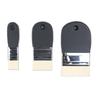 Black Nylon Bristle Paintbrush for Artists with Individual Packaging