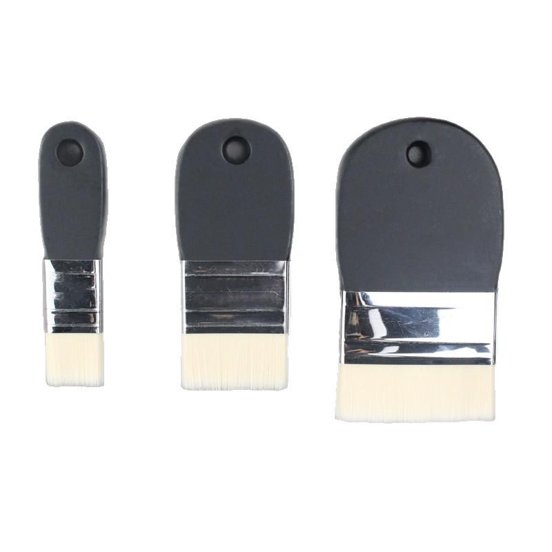 Black Nylon Bristle Paintbrush for Artists with Individual Packaging