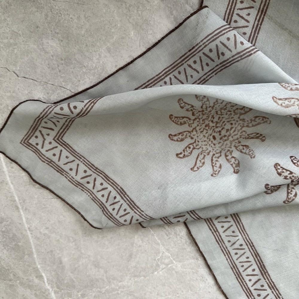 Headwear Flower Square Headscarf Y2K Hip Hop Print Hair Scarf Headband Soft Wrap Punk Bandana Ladies