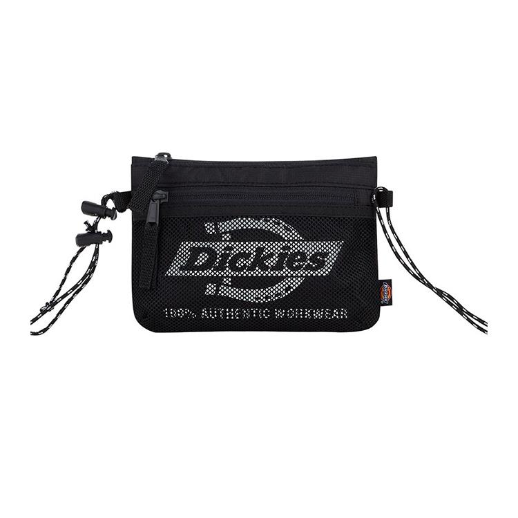 New Dickies Polyester Shoulder Bag, Crossbody Bag Mini Unisex Black DK008849BLK1