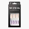 MUZMAK Reusable Nail Tips Summer Check (Coffin)