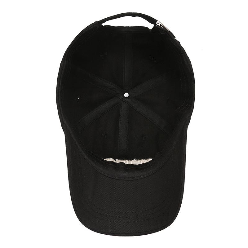 Men's and Women's Fashion Baseball Cap Soft Top Letter Embroidery Design Breathable Hiking Fishing Travel Cycling Sports Fit Hat