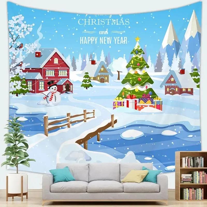 Christmas Tree Simple Style Tapestry Living Room Bedroom Home Christmas Decoration