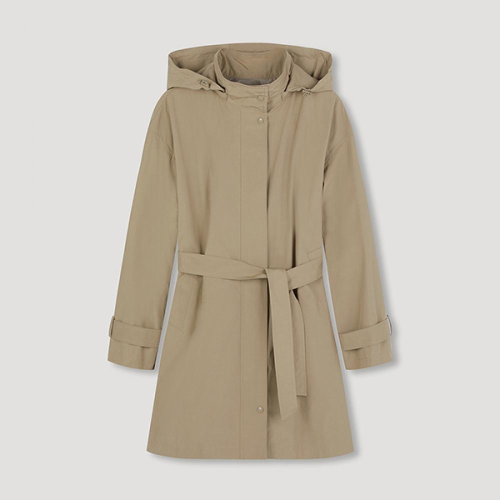 

She S miSS Тренчкот с капюшоном и поясом Swwbyo11010 Be beige/55