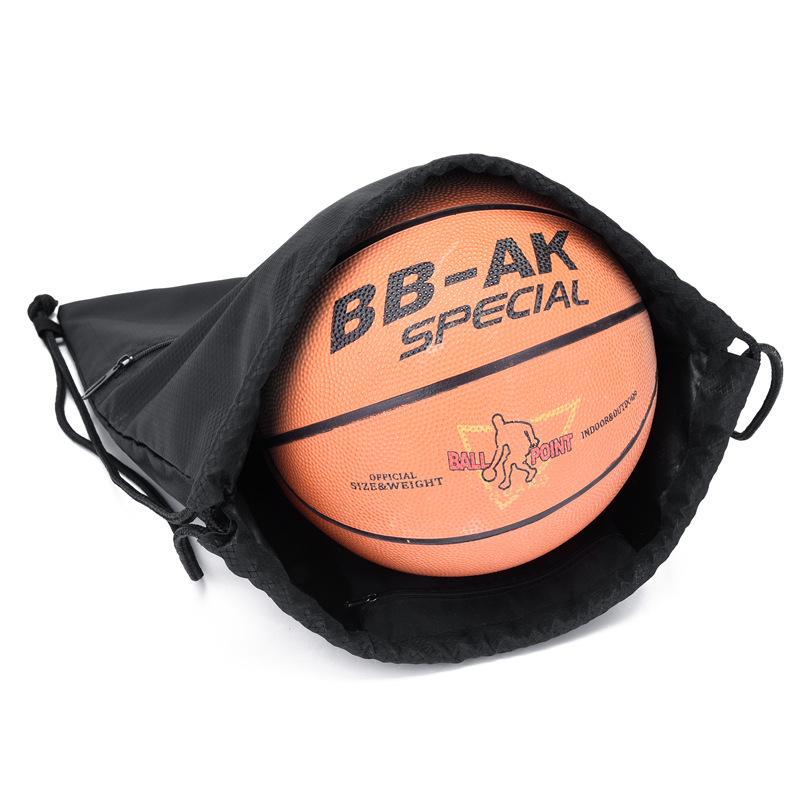 Unisex Waterproof Drawstring Backpack, Large Capacity for Sports and Travel, Suitable for Basketball and Storage