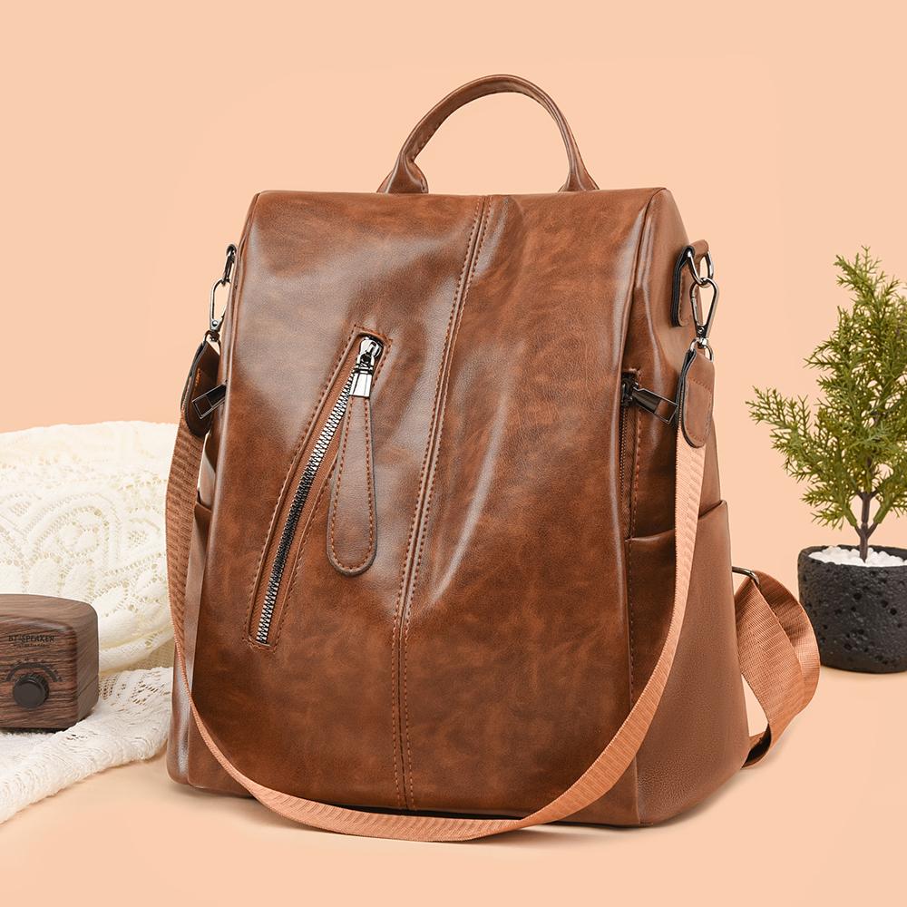 Plecak o dużej pojemności torba podróżna retro damski plecak