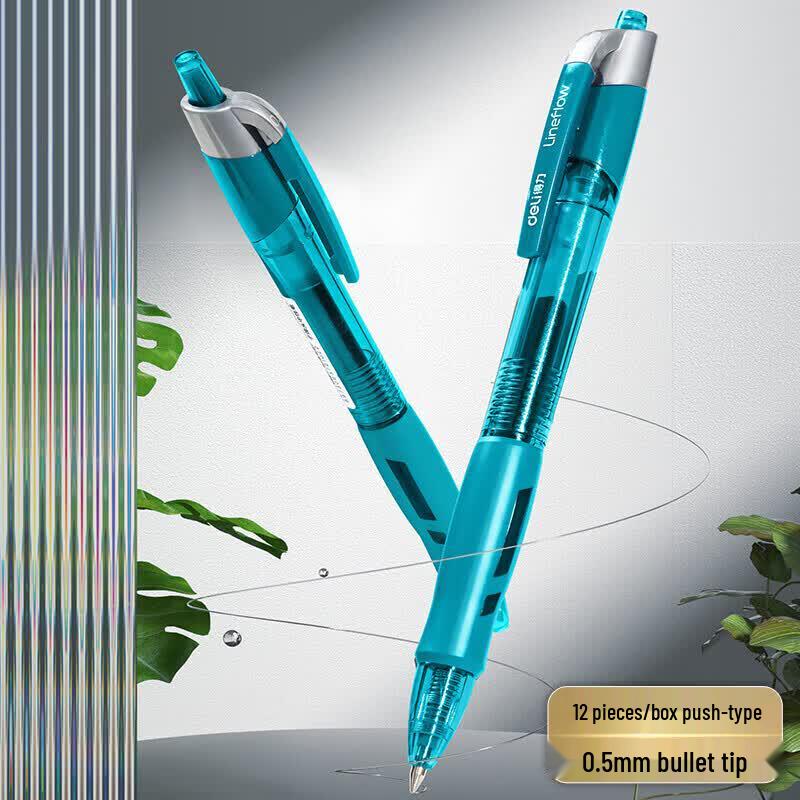 Deli S08 Ret retractable Gel Pen, 0.5mm