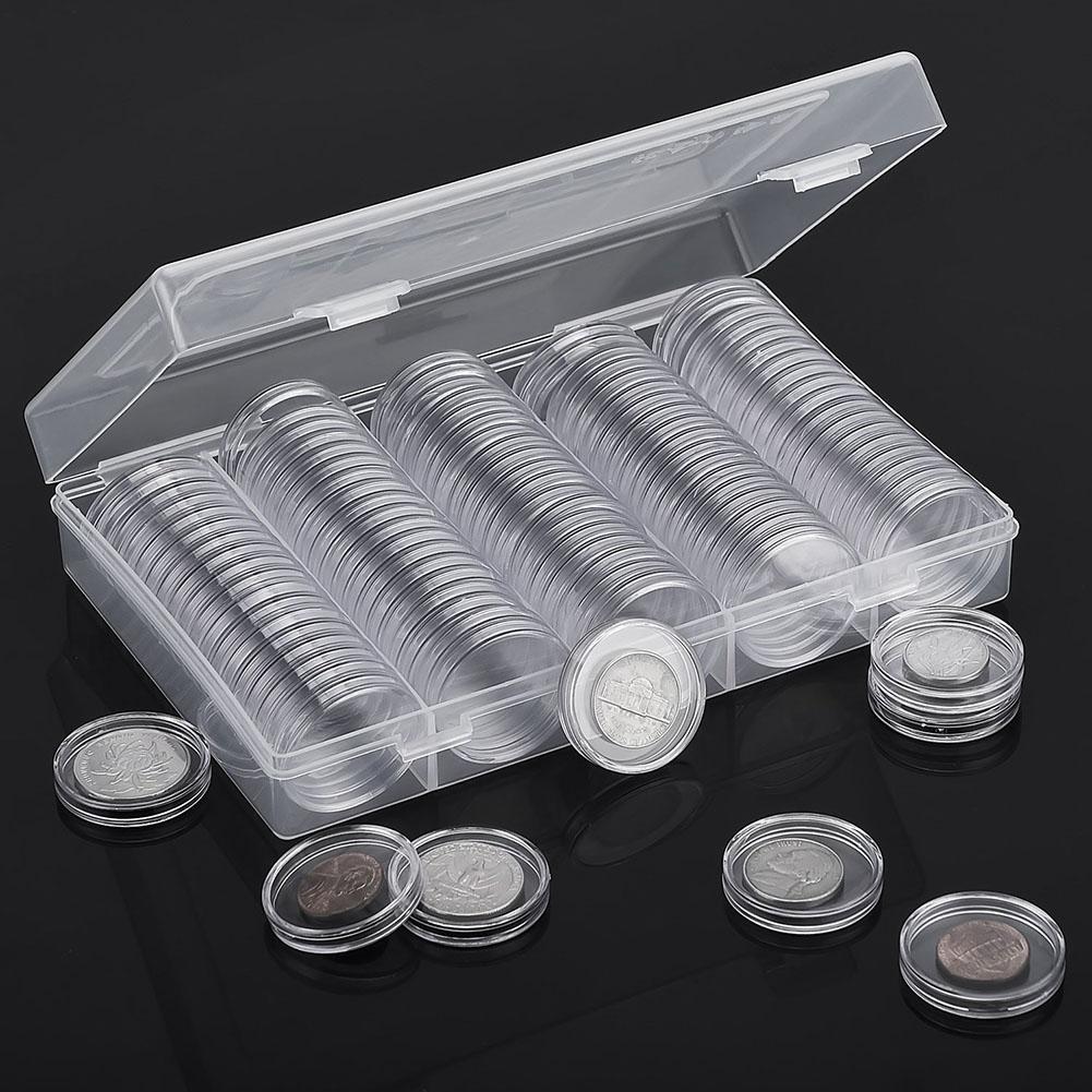 Carefully Trimmed Coin Storage Box Circularly Coating Coin Commemorative