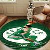 Boston Basketball Round mat, Anti-slip Circle Carpet Chair rug For livingroom,Bedroom, doormat home decor Gift Christmas Gifts